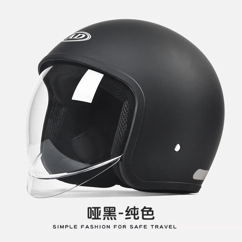 GB Certified Electric Vehicle Helmet for Men and Women All-season Universal Electric Vehicle Safety Helmet Motorcycles Winter