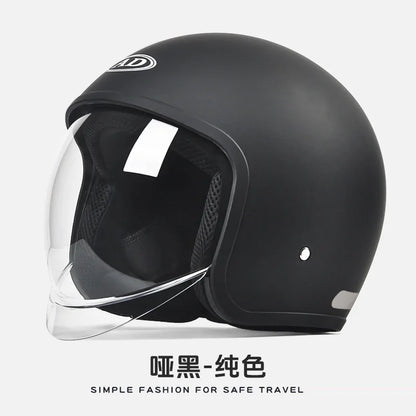 GB Certified Electric Vehicle Helmet for Men and Women All-season Universal Electric Vehicle Safety Helmet Motorcycles Winter