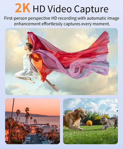 V3 AI Smart Glasses with ChatGPT, 8MP Camera Video Recording, Bluetooth Calls, Voice Wake, Music Playback Sunglasses
