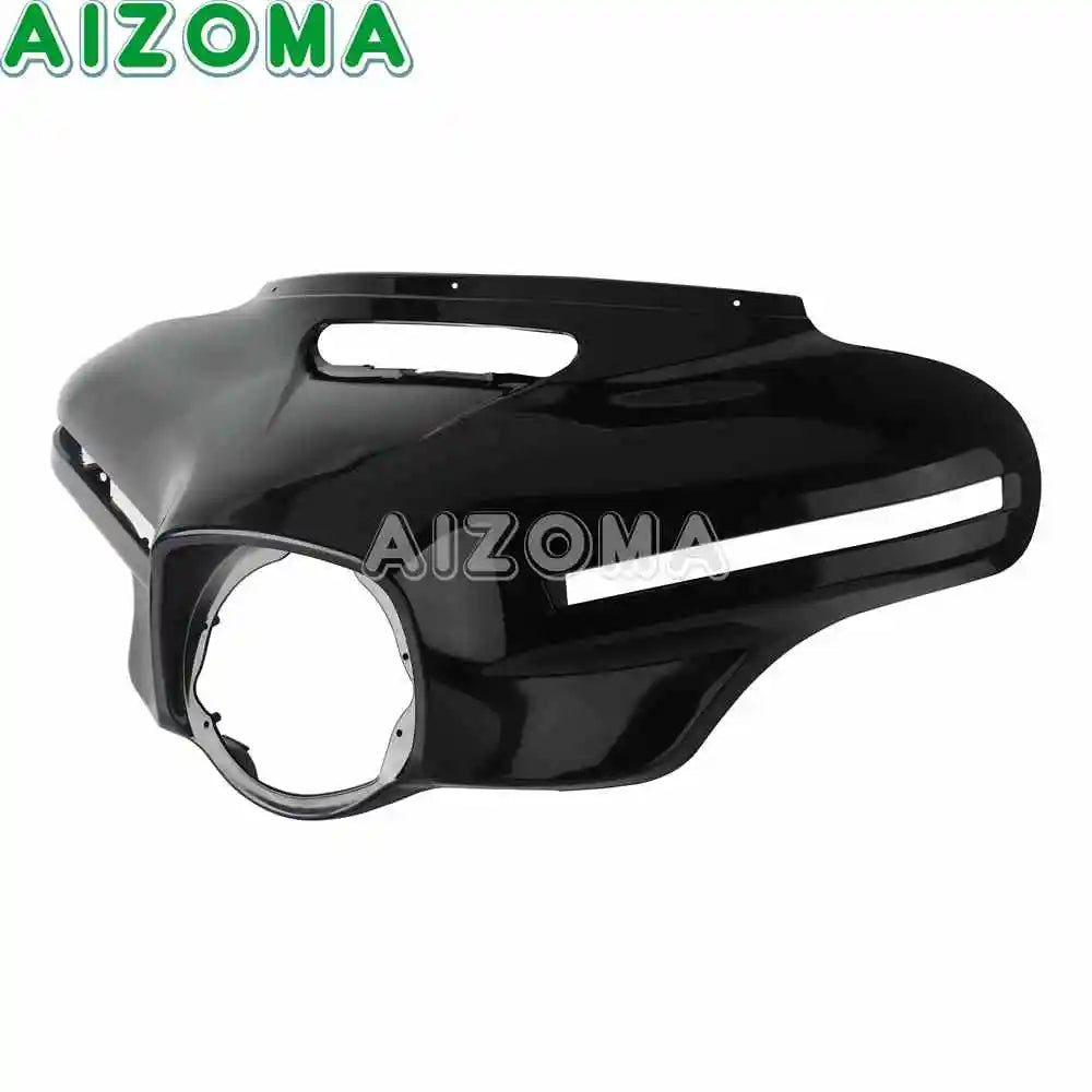 12V Motorcycle Bawting Fairing LED Front Light Mask Cowl Cover For Harley Street Glide CVO SE FLHXSE FLHXST FLHX/I FLHXS 2014-24