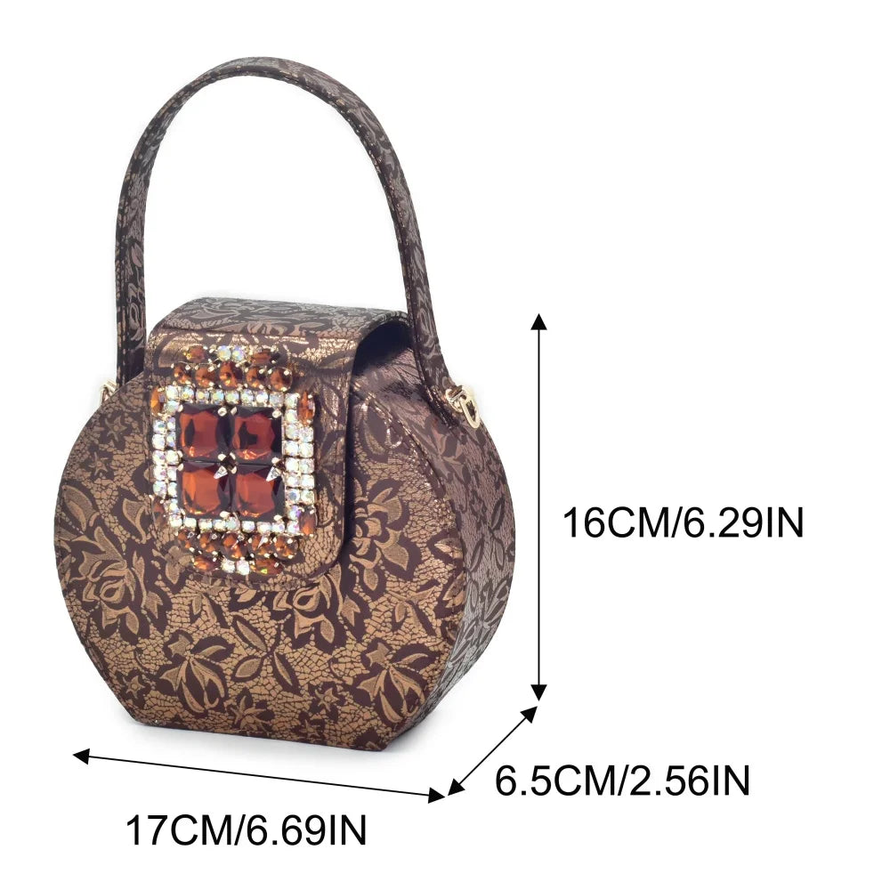 Shoe and Bag Set for Party in Women Italian African Shoes and Bags Matching Set with Rhinestone Luxury Wedding Woman Shoe