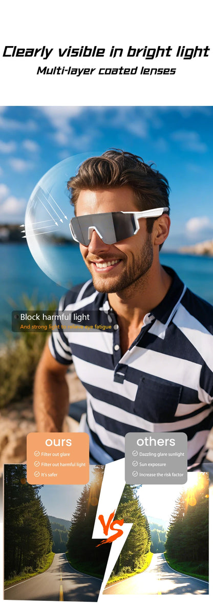 QY-Pro1 Bluetooth Smart Glasses AI Intelligent Translation Sunglasses Voice Remote Control Music Eyewear Waterproof Eyeglasses