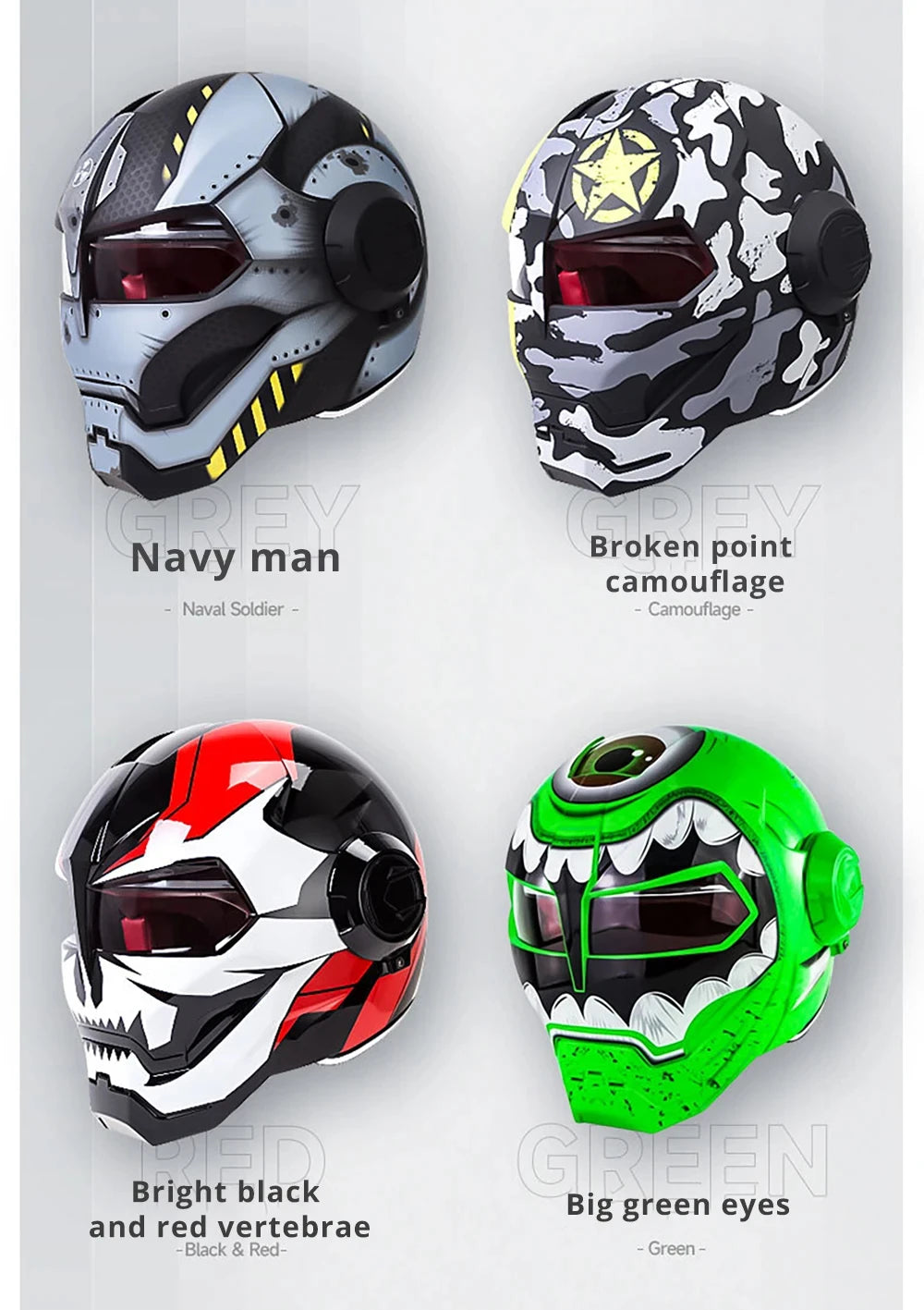 Biker Helmet Matte Scratch Full Face Wear-Resistant Motorcycle Supplies Breathable Head Protection Anti-Fall Motocross Kask