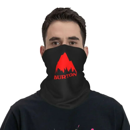 Burton Snowboard Sportive Bandana Neck Cover Printed Wrap Scarf Multifunction Balaclava Outdoor Sports For Men Women Adult