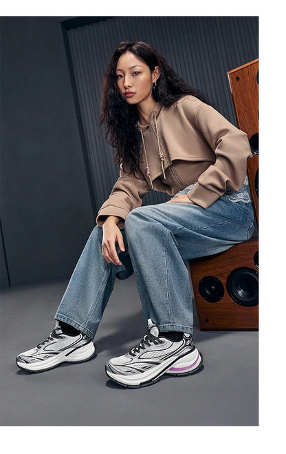 Xtep Basque 3 For Male Sneakers 2026 Spring Comfortable Retro Fashion Luxury Height-Increasing Sports Shoes 874219320001