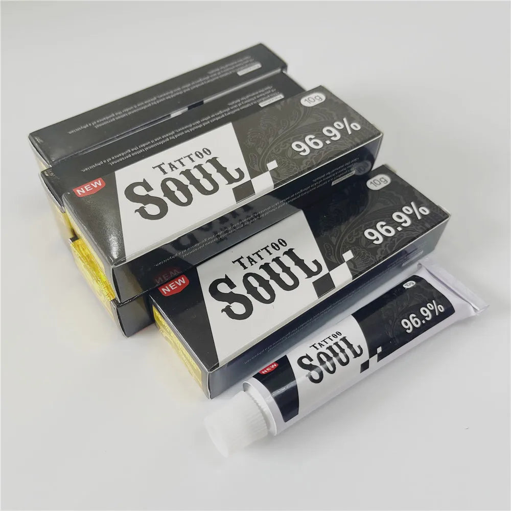 Newest 96.9% SOUL Tattoo Pink Cream Before Permanent Makeup Eyebrow and Lips 10G