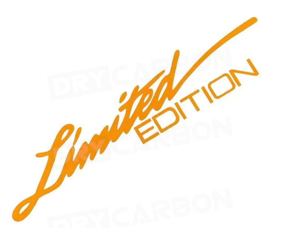 Personalized Limited Edition Stickers Reflective Car Stickers Creative Stickers Decal Window Decor Auto Bumper Sticker