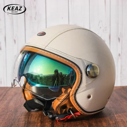 Japan Imported The New DOT Standard Certified Electric Motorcycle Helmet Female Winter Warm Male High Quality and Safety