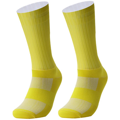 Cycling 2024 Anti Slip Whiteline Silicone Summer Aero Socks Socks Men Bicycle Sport Running Bike Socks Calcetines Ciclismo