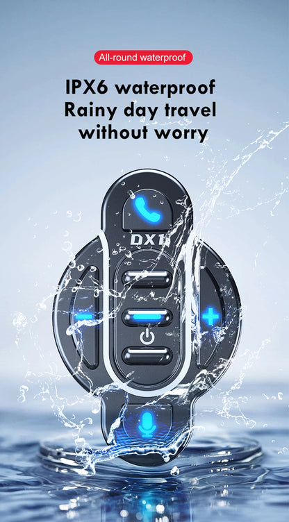 New Smart Wireless Remote Control Bluetooth 5.4 Media Controller Waterproof for Helmet Earphone Motorcycle Bike Handlebar