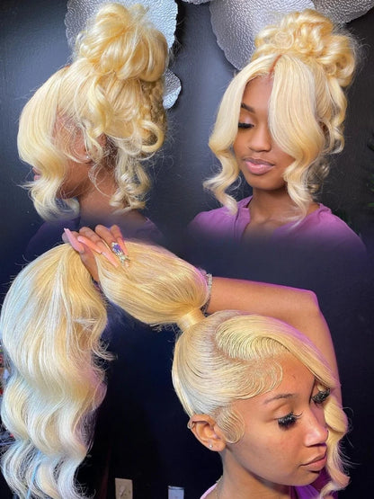 613 Honey Blonde 360 Lace Wigs Human Hair Pre Plucked Body Wave Lace Front Wig 13x4 13x6 Lace Front Frontal Wigs for Black Women