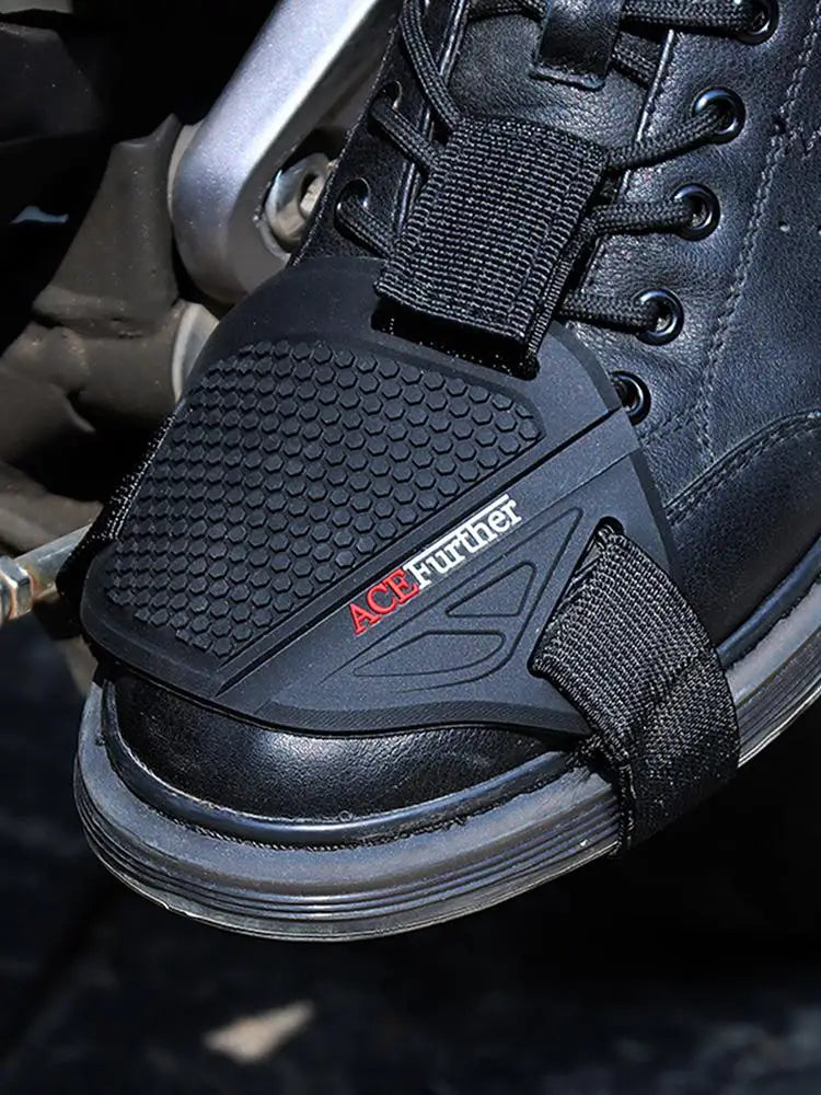 Shoe Cover for Motorcycle Shifter Pad Protector Gear for Motorbike Toe Rubber Material Motorbike Toe Protector for Hiking Shoes