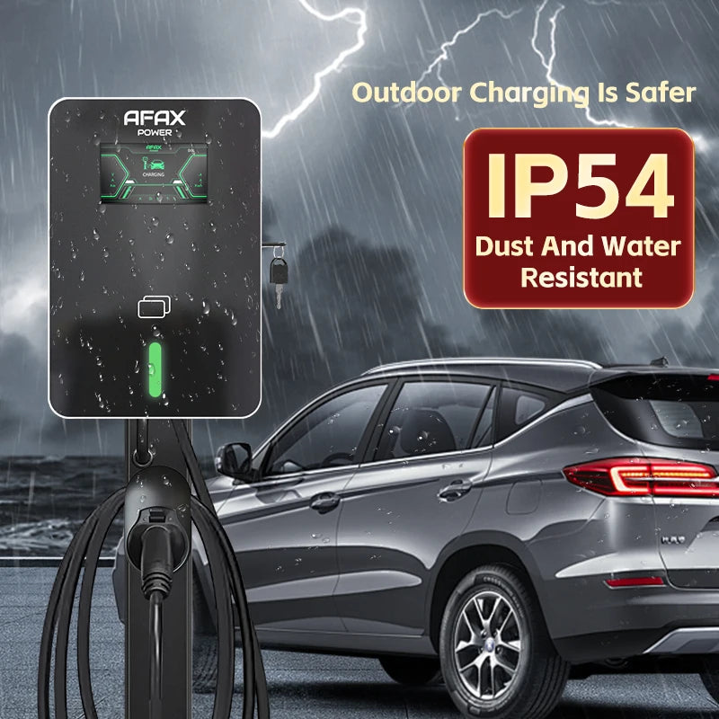 New Energy Vehicle Parts Type2 GB/T 7.6kw 11kw 22kw EV 16A AC Charging Station For Electric Car Charger