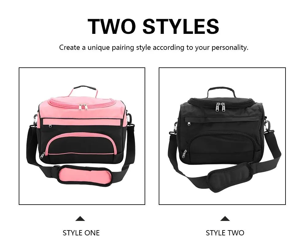 Professional Makeup Bag Salon Nail Tattoo Tool Storage Case Beauty Cosmetic Organizer Portable Hairstylist Travel Bag