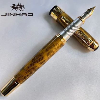 1 PCS JINHAO 250 Luxury Brand New Business Souvenir Beautiful Calligraphy & Art  Fountian Pen
