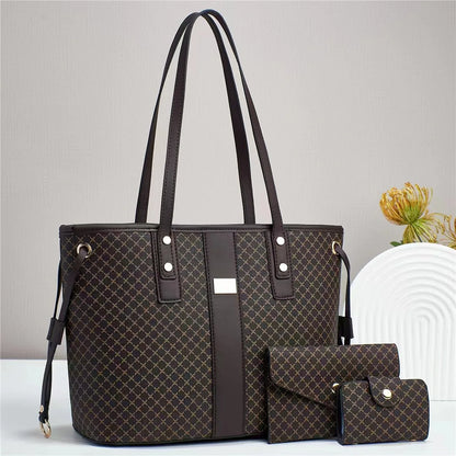 Luxury Brand Designer Women'S Handbag Fashion New Large Capacity Shoulder Bag Classic Retro Crossbody Bag Commuting Tote Bag