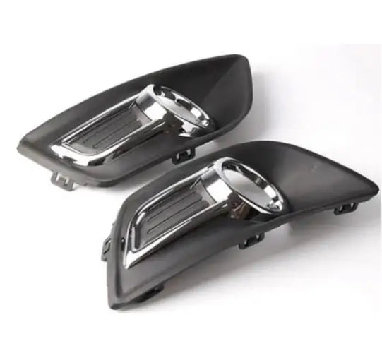 Left Right Chrome Front Bumper Fog Lamp Light Cover Fog Light Cover Fits Citroen C4  2008 2009 2010 2011