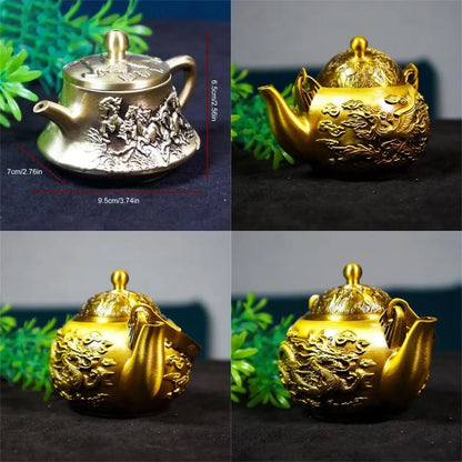 Practical Drink Dispensers Cold Kettles Beverage Container Copper Pitcher Large Water Kettles Suitable for Gatherings