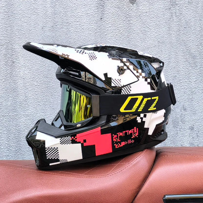 ORZ's new motorcycle off-road helmet, rally helmet, and mountain bike downhill helmet