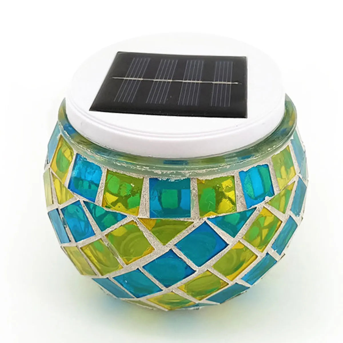 Mosaic LED Solar Hollow Light Lawn Lamp Outdoors Waterproof Outdoor Solar Lawn Light Colorful Changing Yard Balcony Lamps 2023