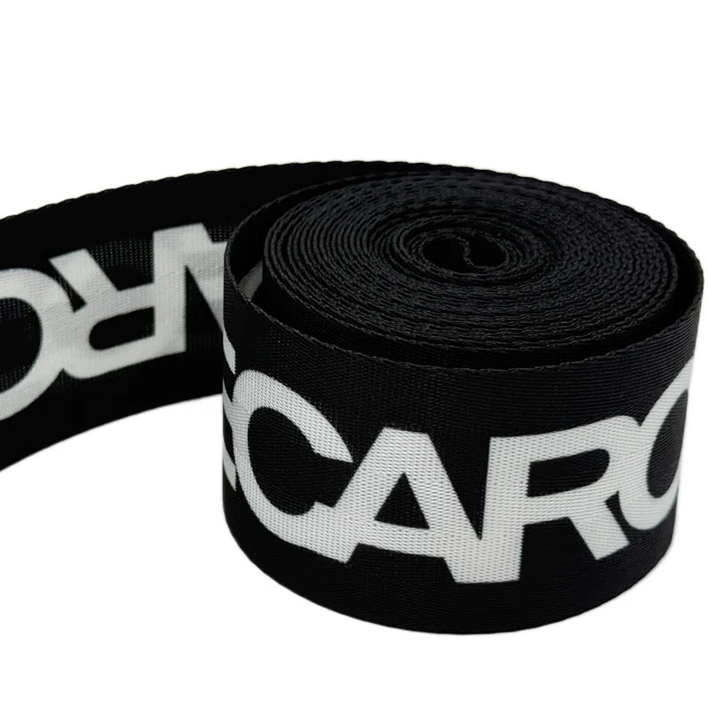2PC Universal Auto Strengthen Seat Belt Webbing Fabric 3.6M  Car Modified Seat Safety Belts Harness Straps