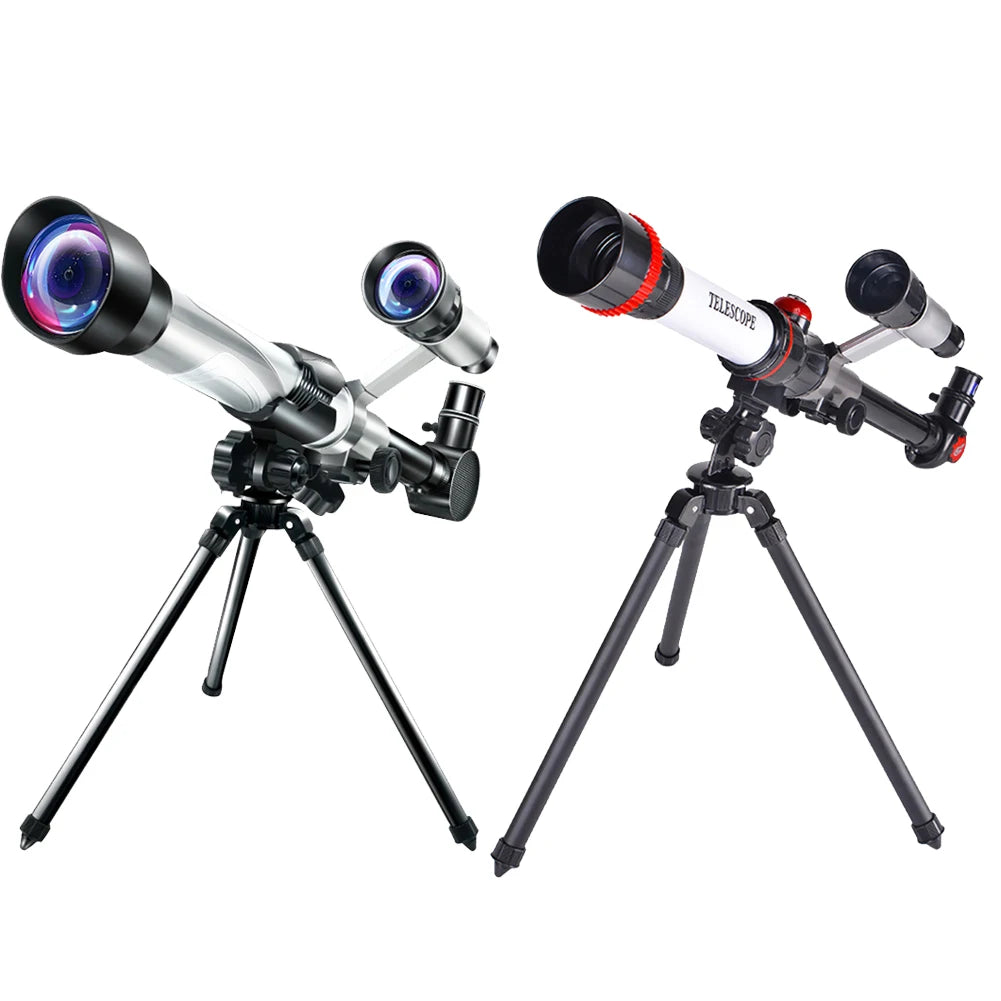 HD High Magnification Professional Astronomical Telescope Stargazing Children Dual-Use Science Experiment Aids Equipment
