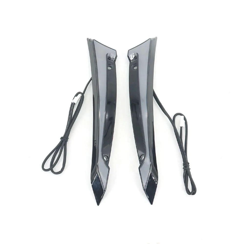 For Harley Road Glides 2015-UP Motorcycle Decorative Lights Windscreen Led Trim Lights Windshield Running Turn Signal Lamps