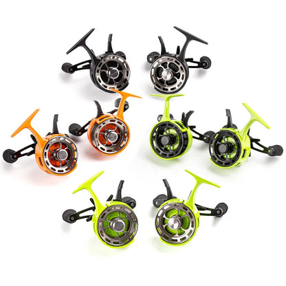 New Gear Ratio 3.2:1 Ice Fishing Reel Large Diameter Spool Built-in Free Spool Metal Spool Smooth Lure Fishing Equipment