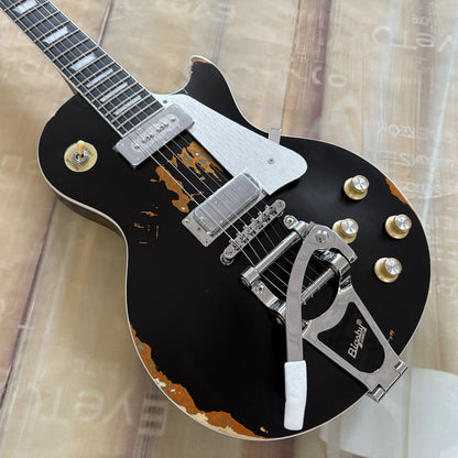 Handed relics - Electric guitar vibrato device P90 pickup - 22 frets - Rosewood body - Rosewood fingerboard