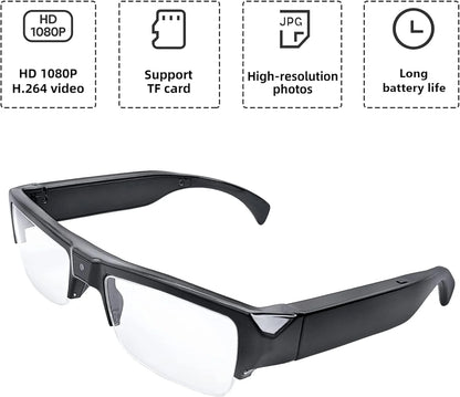 Portable 1080P HD Mini Glasses With Camera Video Recorder Wearable glasses Camera Outdoor Sports DV DVR Surveillance Camcorder