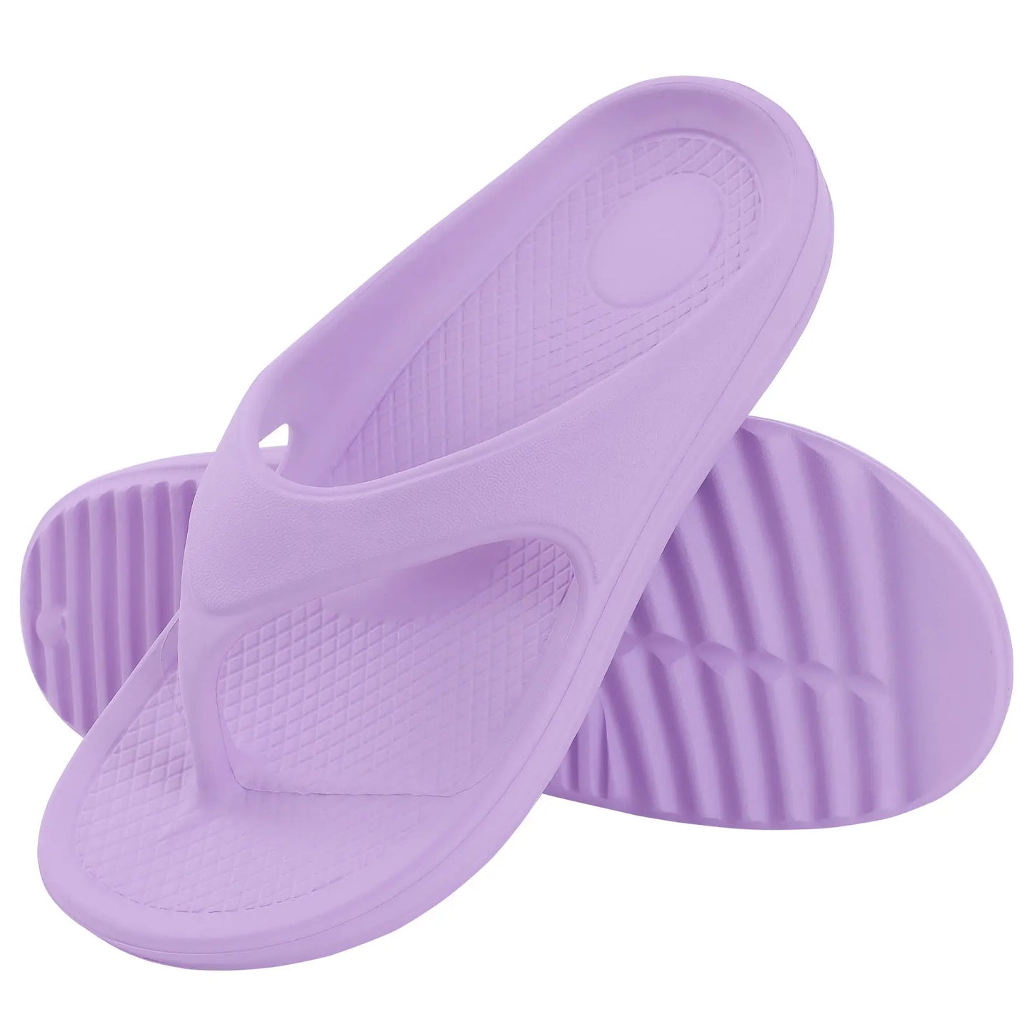Kidmi Women Flat Sandals Women Slippers Outdoor Non-slip House Slippers Unisex Beach Slides Orthopedic Breath Soft Slippers