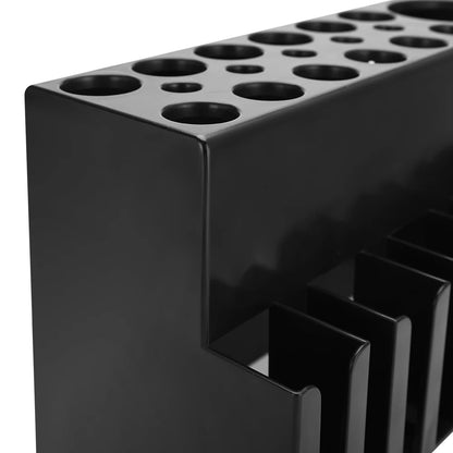 Hair Styling Tools Storage Box For Beauty Scissors Electric Clipper Comb Rack Salon Hairdressing Holder Desktop Case