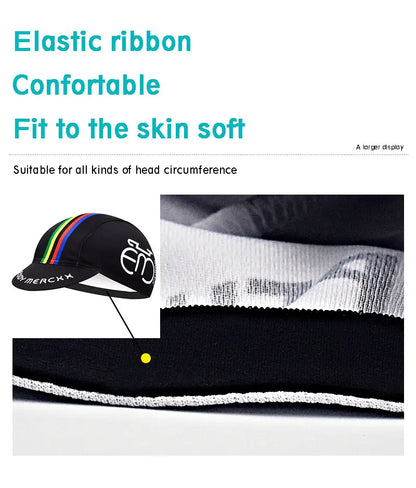 Retro Men's Summer Cycling Hat Classic Bike Mountain Racing Bicycle Hat