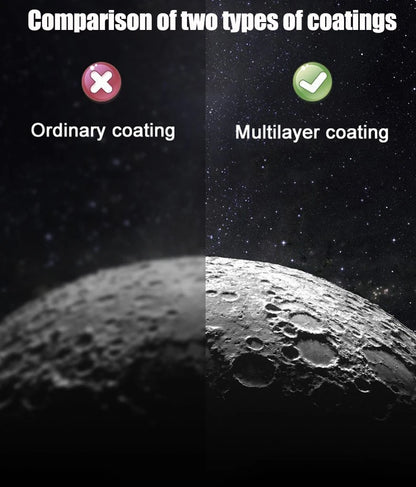 BORWOLF 70400 Professional High-definition Astronomical Telescope 333X To See The Moon and Stars Bird Watching Monocular