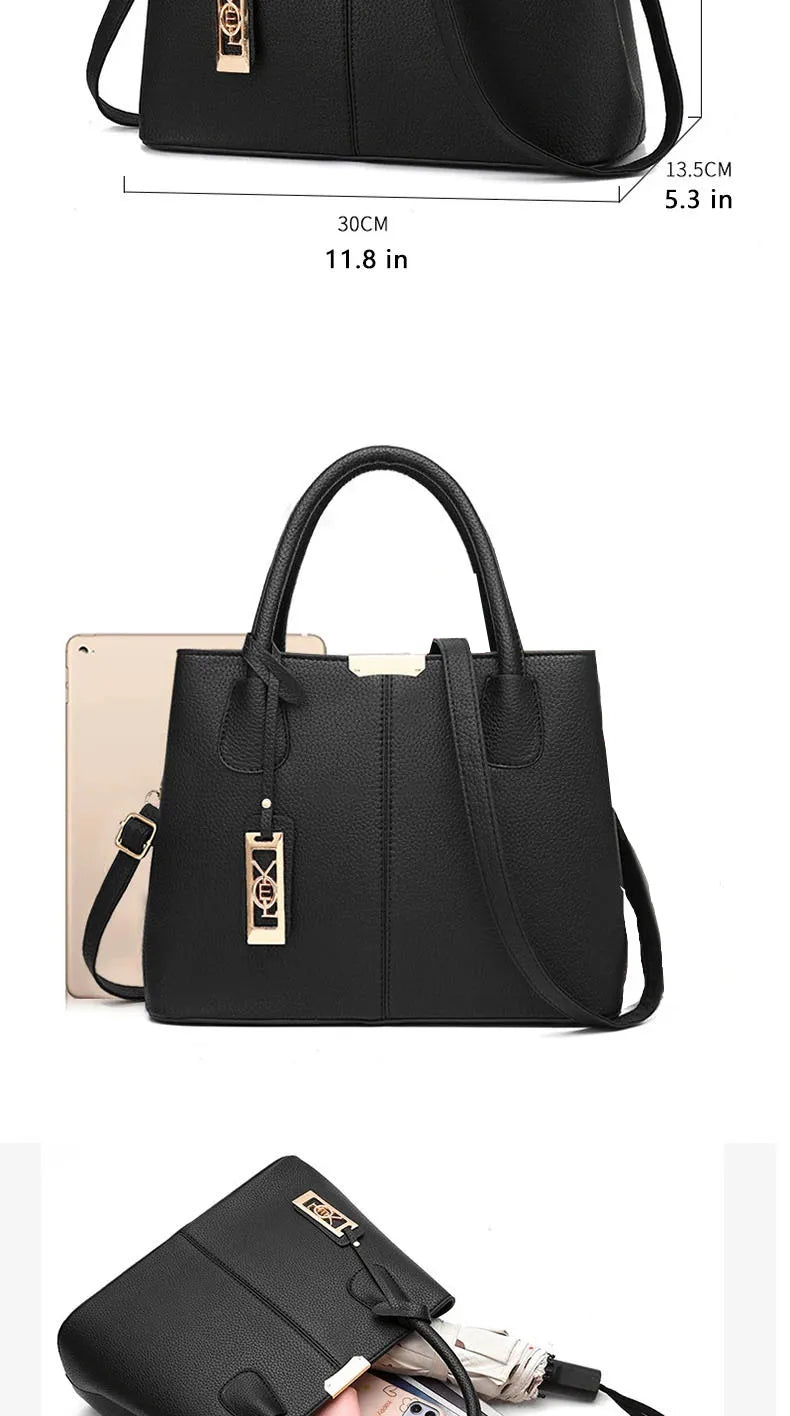 Famous Designer Brand Bags Women Leather Handbag New Luxury Ladies Purse