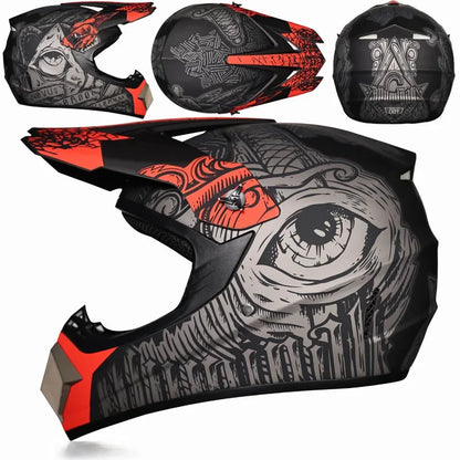 Hot Sale Motorcycle Helmet Racing Off-road Helmet Men Moto Bike Downhill AM DH Cross Para Moto Children Motocross Helmet DOT