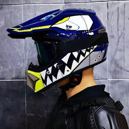 four seasons Racing Helmets Motorcycle Helmet  riding helmet and  rally Helmet Large adv Sports helmet Motocross Helmet Casco