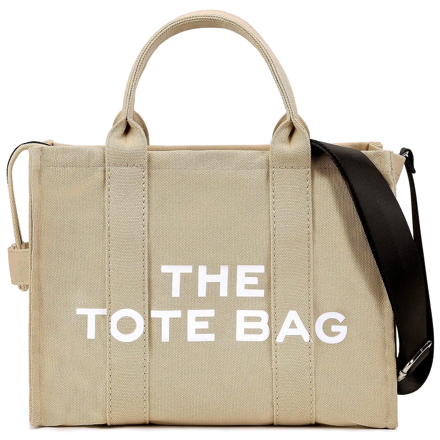 THE TOTE BAG Designer Fashion Handbag Shoulder Strap Crossbody Handbag Adjustable Large Capacity Canvas Women's Bag