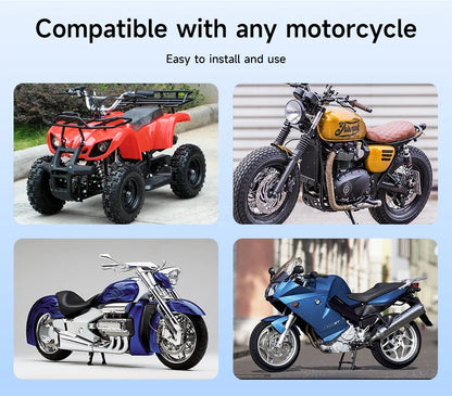 7-inch motorcycle navigation screen, Ipx 6, 1024 x 600, wireless automatic monitor, Android, Apple Carplay
