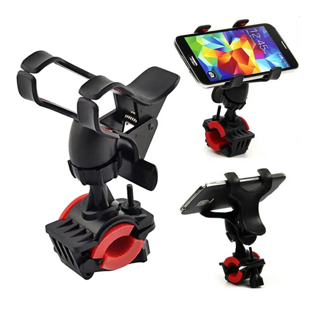 Universal Bike Phone Holder Navigation Support 360 Degree Adjustable Handlebar Clamp Mobile Support for Motorcycle Electric