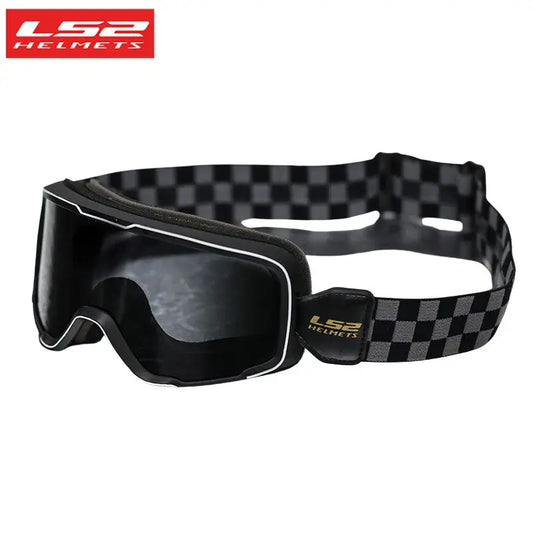 LS2 Original Motocross Glasses Windproof UV Protective Motorcycle Goggles Off-Road Dirt Bike MTB MX Racing Eyewear Men Women