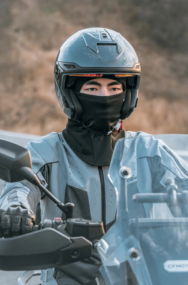 ROCKBROS Summer Ice Silk Cycling Mask Caps Outdoor Sun Protection Sports Motorcycle Cool Full Face Bicycle Mask Bike Scarf Mask