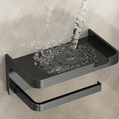 Toilet Storage Case Bathroom Tissue Box No-Drill Paper Rack Small Organizer Household Items Durable Stand Tissue Box Holder