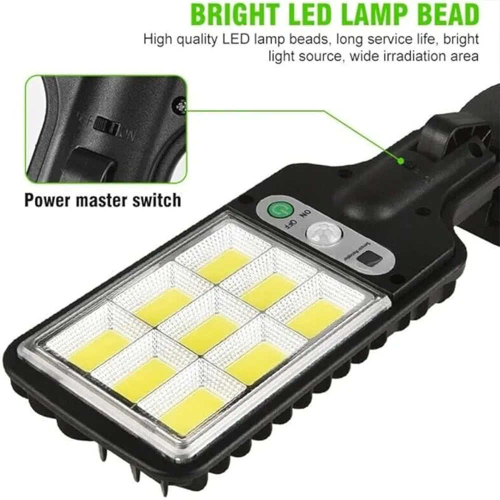 Solar Street Lights Outdoor Waterproof Human Body Sensing Courtyard Garden Wall Household Lights Rural Road Lighting Wall Lights