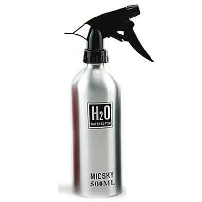 300/500ML Aluminum Spray Bottle Pro Salon Hairdressing High Pressure Refillable Sprayer Barbershop Home Use Tool Accessories