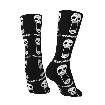 Fashion Men's Socks Harajuku Tony Tony Choppers Sock Luffys Zoros Trafalgar Law Anime Women's Socks Spring Summer Autumn Winter