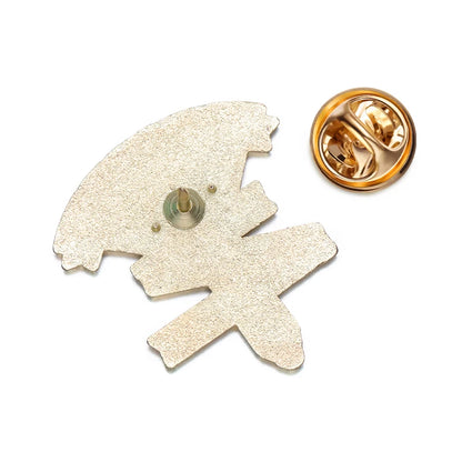 LGBT Rainbow Enamel Pins Bisexual Swing Both Ways Violently With A Sword Pride Brooches Lapel Badges Jewelry Gift for Friends