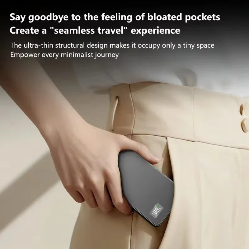 Lenovo 500000mAh Wireless Magnetic Power Bank PD22.5W Super Fast Charging External Battery for Magsafe For iPhone Huawei Samsung