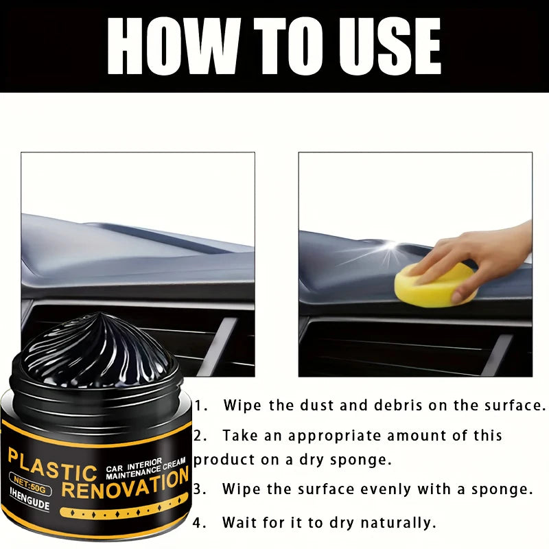 1 Piece of Tire Polishing Wax, Shiny Black, Restores Tire Shine and Enhances Tire Appearance, Prevents Car Tire Oxidation, Cracking, and Aging