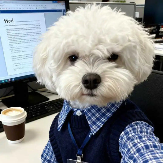 Separate Navy Blue Checkered Pet Shirts And Sweaters British Style Fashionable Gentleman Dog Clothing
